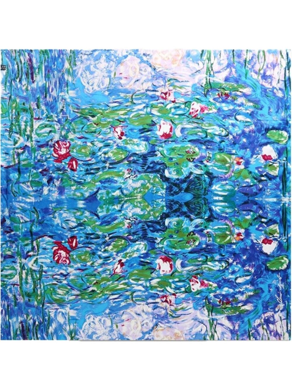 Luxury 100% Silk Scarf - Art-Inspired Designs by Famous Artists, Gift-Ready!